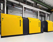 Drehkolbenstation für die Abwasseraufbereitung Manching.