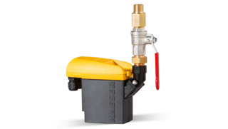 Elektronischer Kondensatableiter ECO-DRAIN als Komplettset.