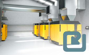 Wärmerückgewinnung zur Nutzung von Abwärme und Anschluss an ein Abluftkanalsystem