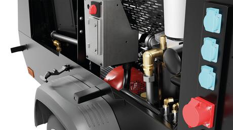 Integrierter Generator im Mobilair M59.