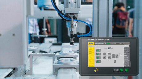 Druckluftmanagement-System SIGMA AIR MANAGER 4.0 von Kaeser Kompressoren