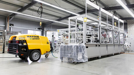 MOBILAIR M27E in der Produktion bei Unimatic.