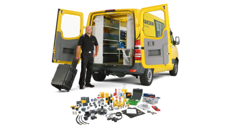 Schnell vor Ort - Alles an Bord