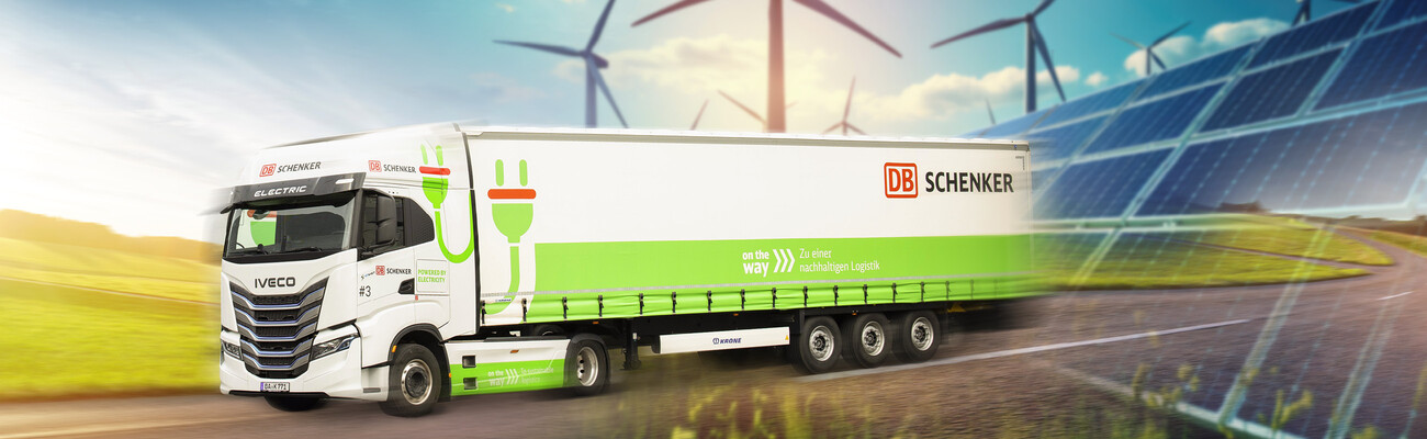 Nachhaltige Druckluftversorgung – KAESER Kompressoren mit Strom aus Photovoltaik und Elektro-LKW auf dem Weg zur klimafreundlichen Produktion und Werkslogistik.