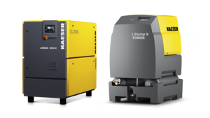 Centrales complètes avec compresseurs à pistons non lubrifiés Kaeser Compresseurs.