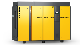 Compresseur à vis sans huile avec le PROFIL SIGMA.
