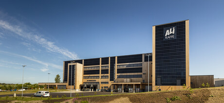 Nouveau bâtiment au standard « maison passive » de Joh. Johannson Kaffe.