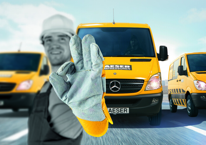 Le KAESER AIR SERVICE assure une performance optimale de votre station d'air comprimé.