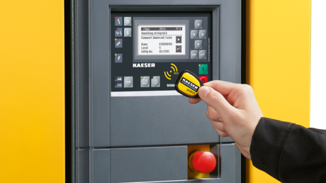 Inspection : accès via une puce RIFD