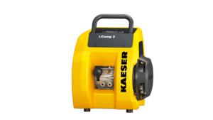 La version portable du compresseur à piston Kaeser i.Comp 3.
